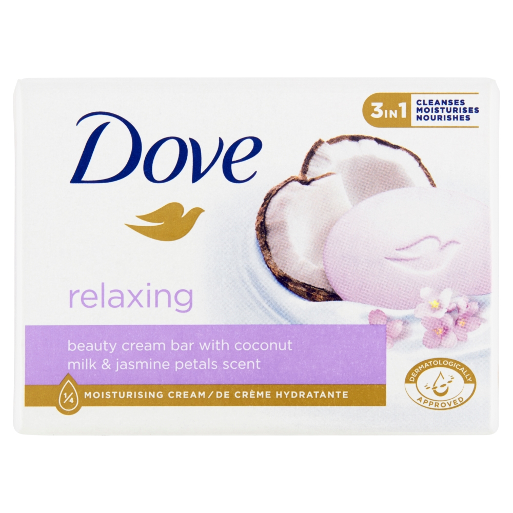 Dove mydlo 90g - Relaxing (Coconut milk)