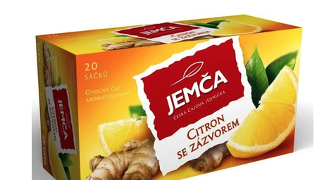 Jemča citrón so Zázvorom 20 x 2 g