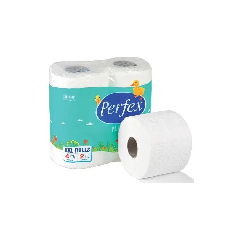 PERFEX plus TP (4ks/fol) 2vr celul biely
