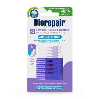 Biorepair Ohybné špáradlo Large 40 ks fialové NOVINKA
