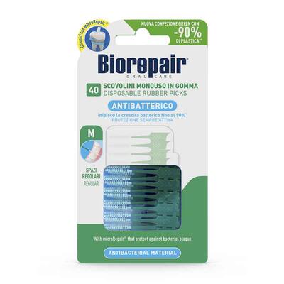 Biorepair Ohybné špáradlo Regular 40 ks zelené