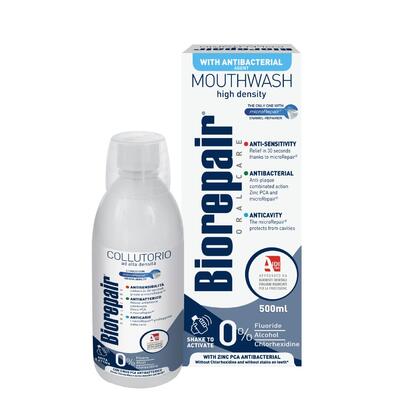 Biorepair Ústna voda 3v1 antibakteriálna, 500 ml