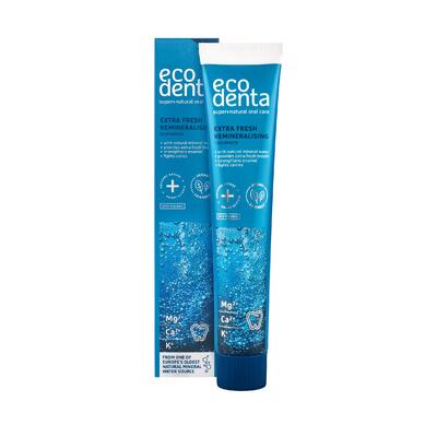 Ecodenta Extra osviežujúca a remineralizačná zubná pasta 75 ml
