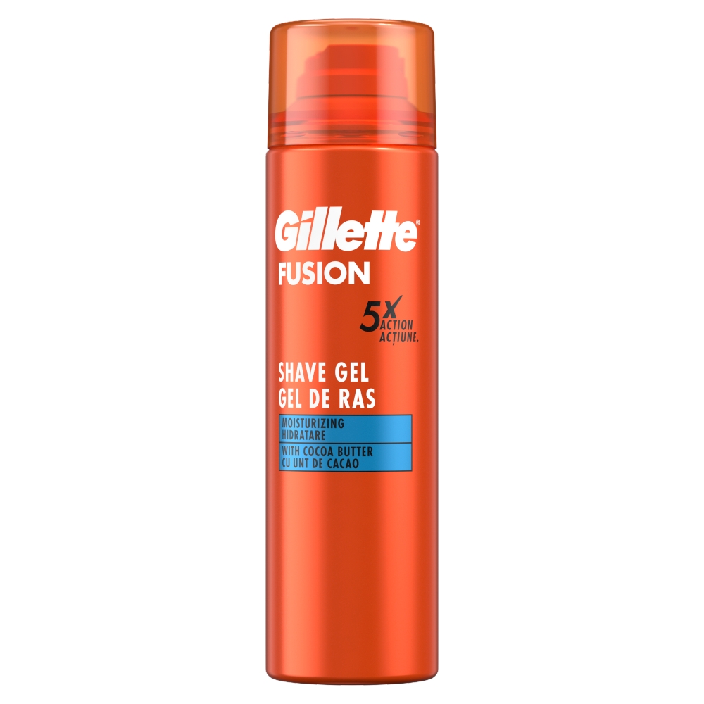 Gillette Fusion 5 Ultra Moisturising gél 200 ml