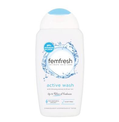 Intímna umývacia emulzia Active - s iónmi striebra, 250 ml