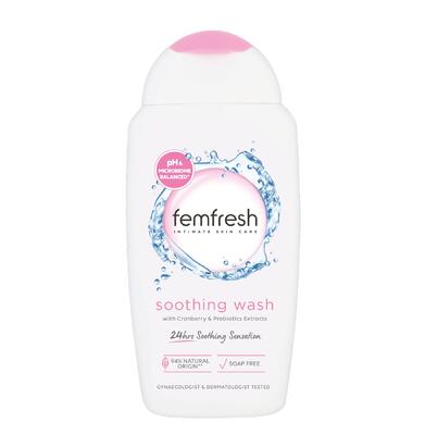 Intímna umývacia emulzia Soothing 24h - s probiotikami, 250 ml