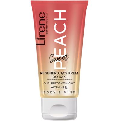 Lirene B&M krém na ruky sweet peach, 50 ml