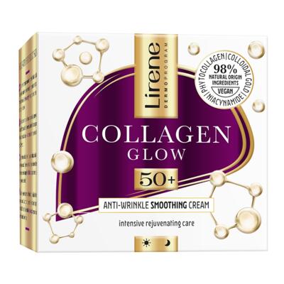 Lirene Collagen Glow pleťový krém JANTAR 60+, 50 ml
