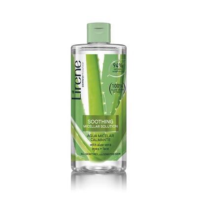 Lirene micelárna voda s aloe pre každý typ pleti 400 ml