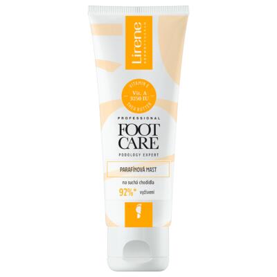 Lirene PE Parafínová masť na suché chodidlá, 75 ml