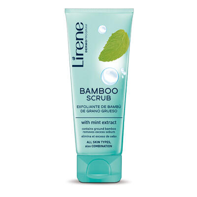 LIRENE peeling hrubý s mätou 75 ml