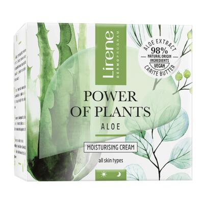Lirene Power of Plants ALOE Hydratačný pleťový krém, 50 ml