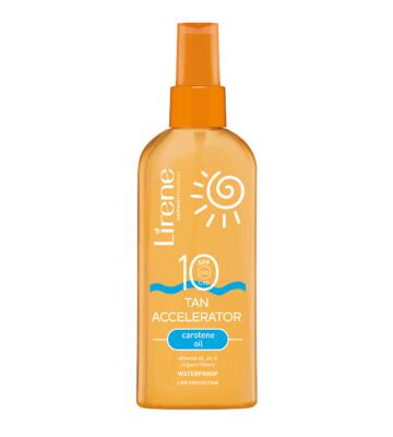 Lirene SC Urýchľovač opálenia s karoténovým olejom SPF 10, 150 ml