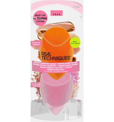 Real Techniques Duo zázračná hubka na make-up + púder