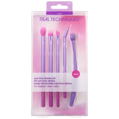 Real Techniques Sada štetcov na oči Eye Love Dráma