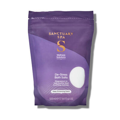 Sanctuary Spa Soľ do kúpeľa s upokojujúcim účinkom 500 g