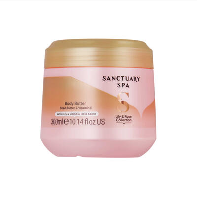 Sanctuary Spa Telové maslo ľalie a ruže 300 ml