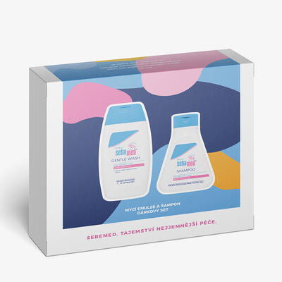 sebamed Baby darčekový balíček emulzie + šampón