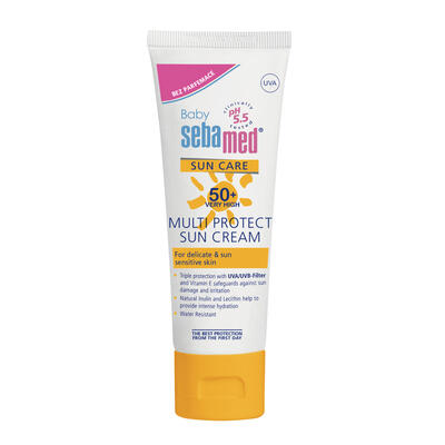 SEBAMED DETSKÝ OPAĽOVACÍ KRÉM OF 50+ BEZ PARFÉMU 75ml
