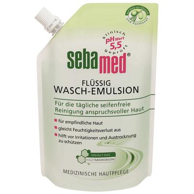 SEBAMED UMÝVACIA EMULZIA OLIVOVÁ, NÁHRADNÁ NÁPLŇ NOVINKA