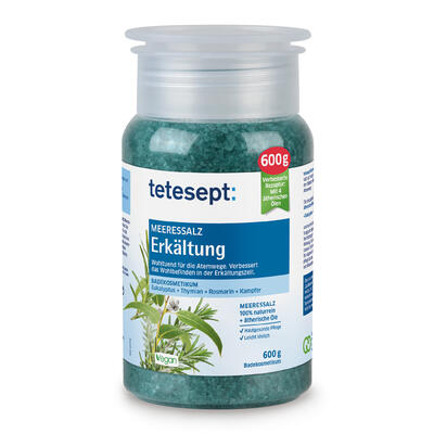 TETESEPT PRECHLADENIE MORSKÁ SOĽ 600g