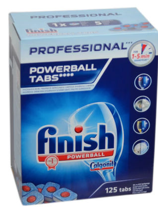 RB (Hygiene Home) Czech Republic Finish Professional Powerball tablety do umývačky 125 ks