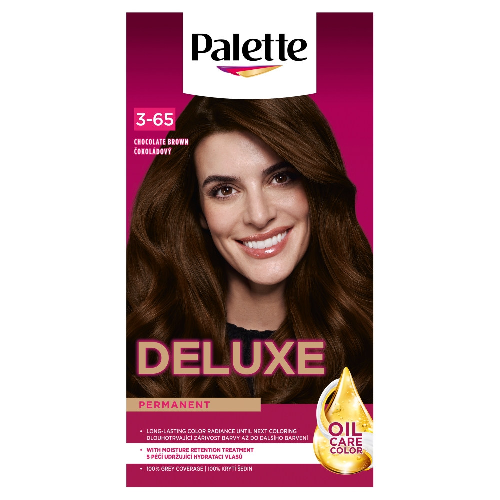 Schwarzkopf & Henkel, Germany Palette Deluxe 750 čokoládový 3-65 50 ml