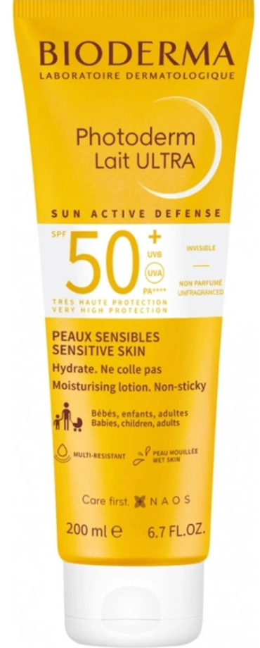 Bioderma Photoderm Lait Ultra Moisturising Lotion SPF50+ 200ml