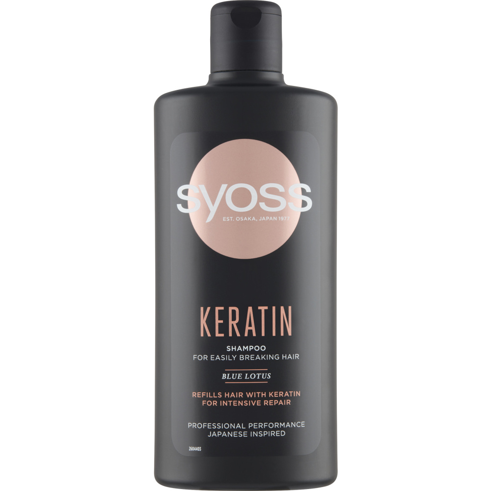 Syoss šampón 440ml Keratín care