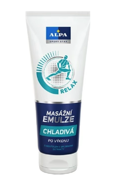 ALPA a.s. Alpa masážna emulzia chladivá 210 ml
