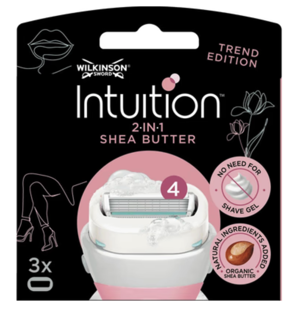 Wilkinson Sword Intuition Ultra Moisture Shea Butter 3 ks