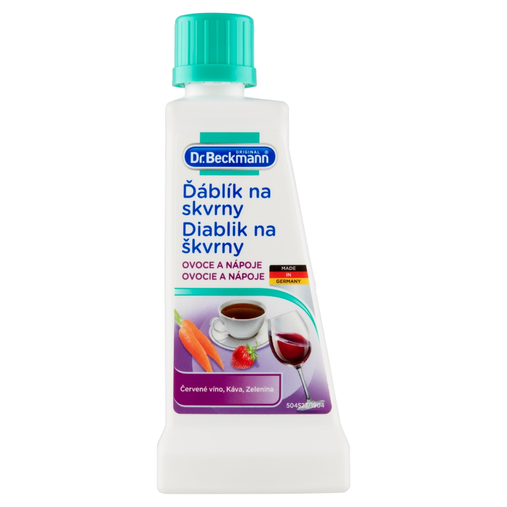 Dr.Beckmann Diablík na škvrny ovocie, víno, káva, čaj 50 ml