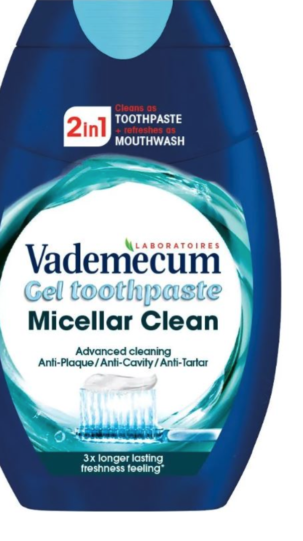 Henkel VADEMECUM 2V1 ZP+ÚV 75ML Micellar Advanced CLEAN