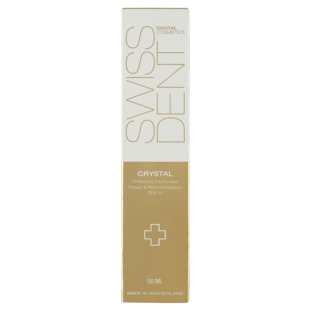 Swissdent CRYSTAL 50ml - zubná pasta bez fluoridu