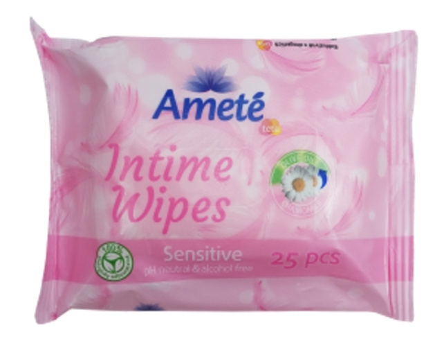 Ameté Servítky pre intímnu hygienu 25 ks