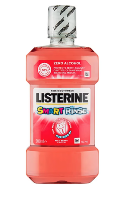 Johnson & Johnson Listerine Rinse Berry pre deti 500 ml