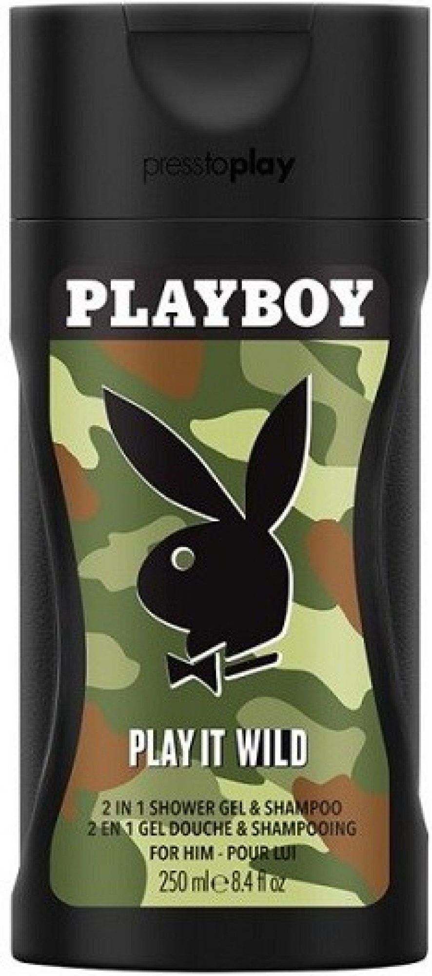 Playboy Play It Wild Men sprchový gél 250 ml