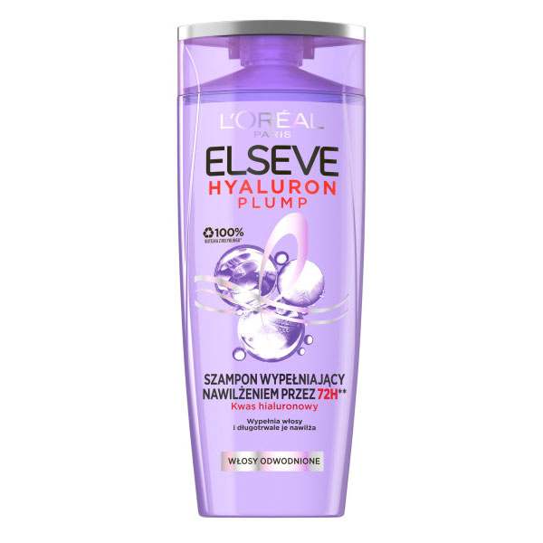 Elseve šampón 400ml Hyaluron Pump