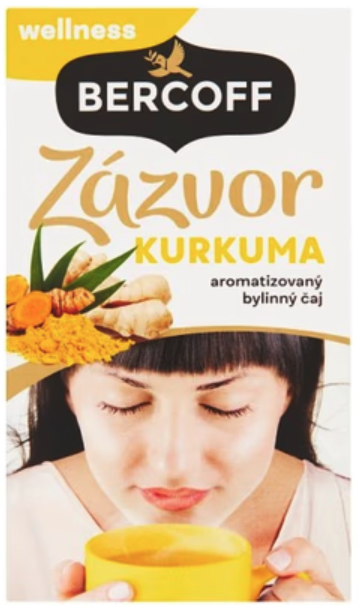 Bercoff Klember Zázvor s kurkumou 20 x 2 g
