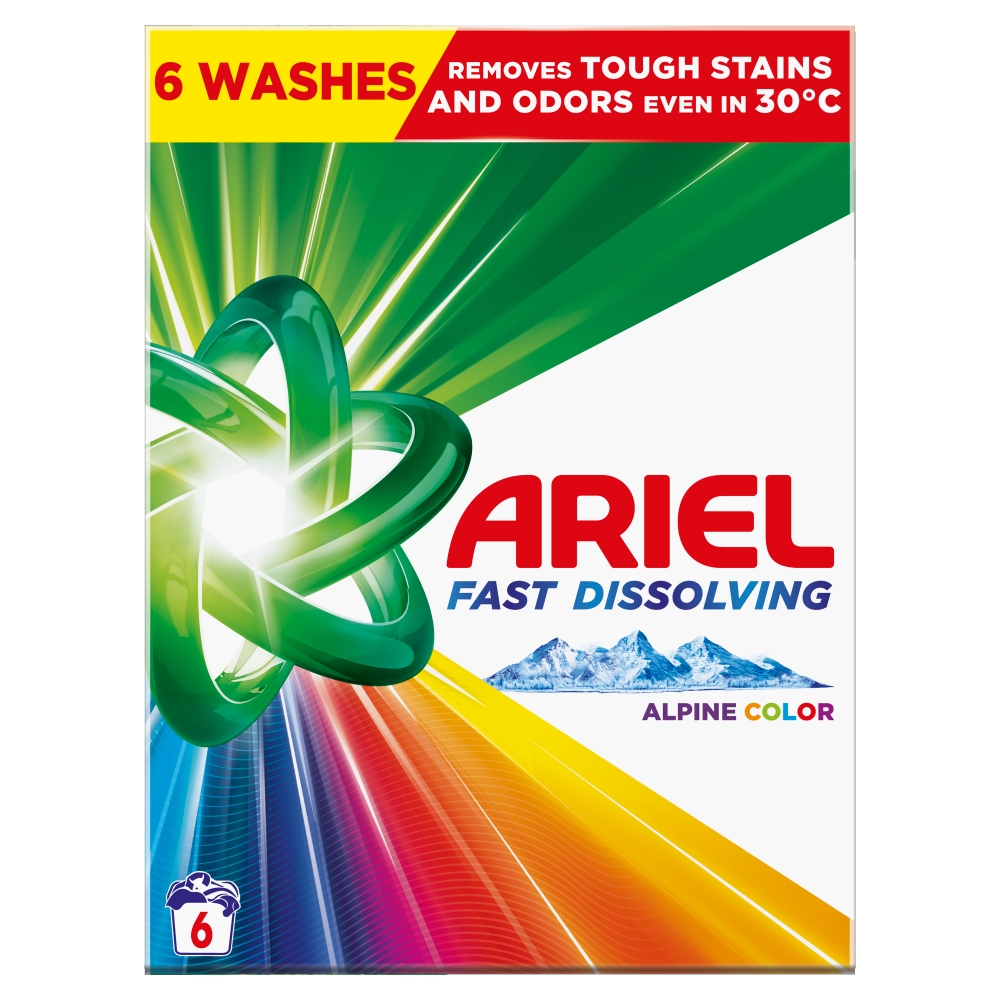 Ariel prášok Color 330g/6PD BOX