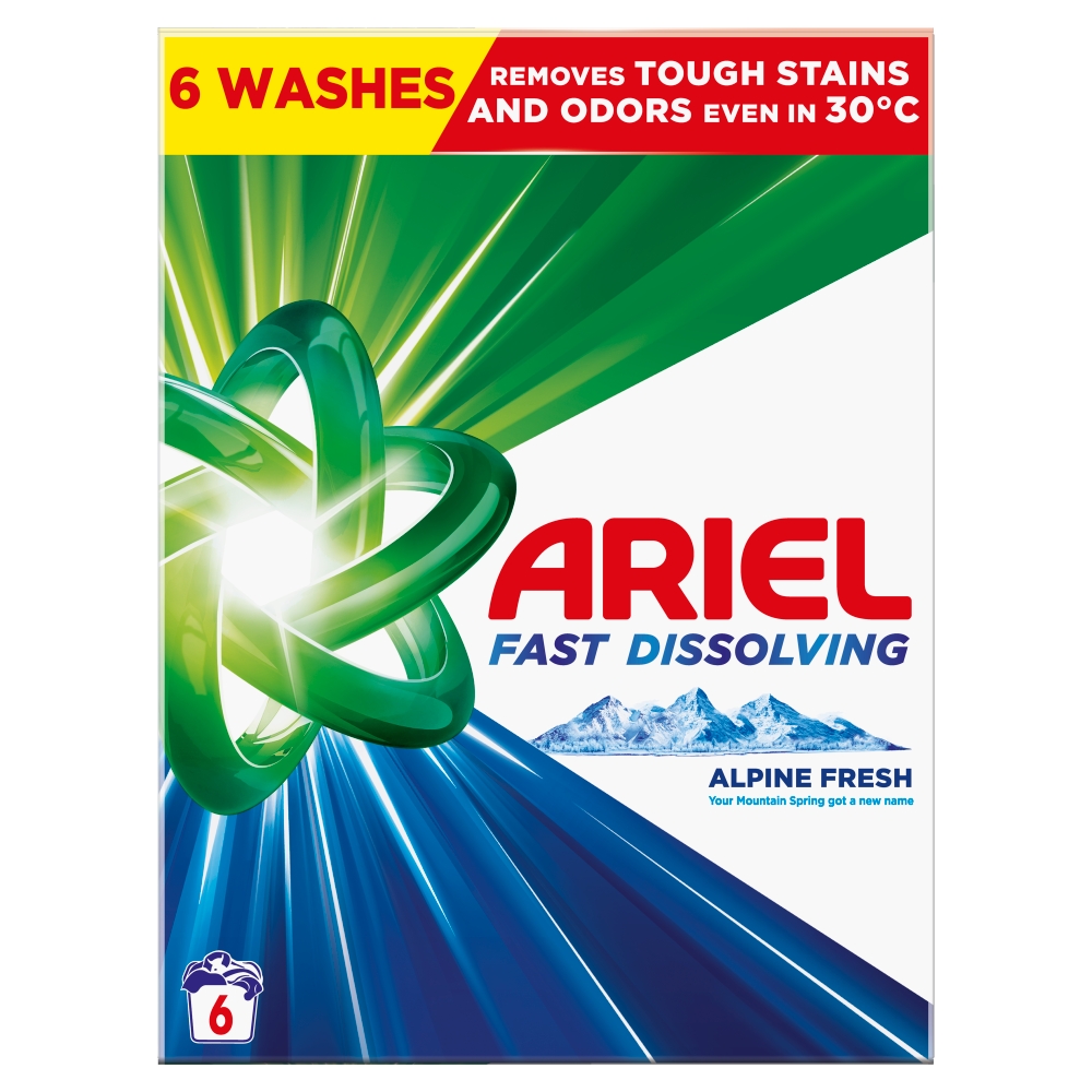 Ariel prášok Mountain Spring 330g/6PD BOX