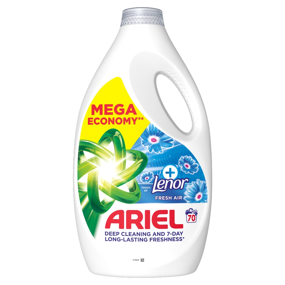 Ariel Plus gél Fresh Air 3.15l/70PD