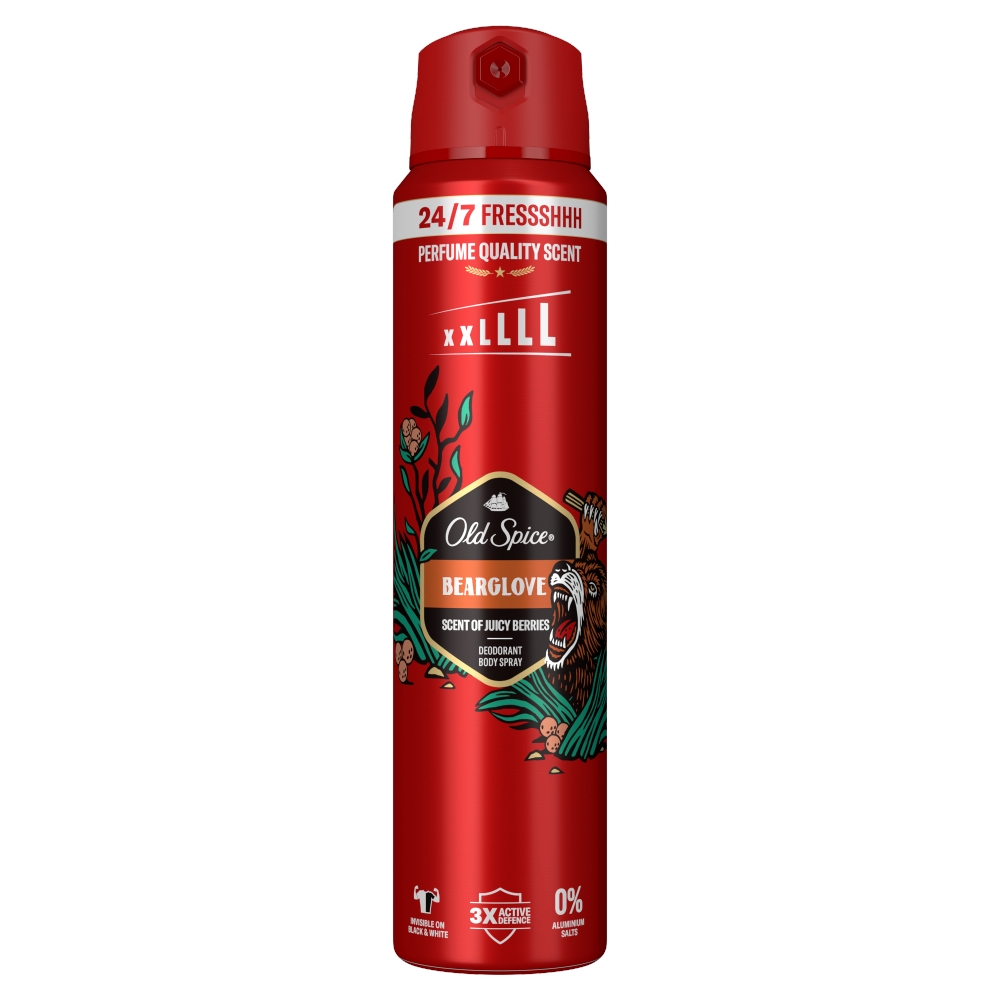Old Spice Deodorant sprej 250ml Bear Glove XXL