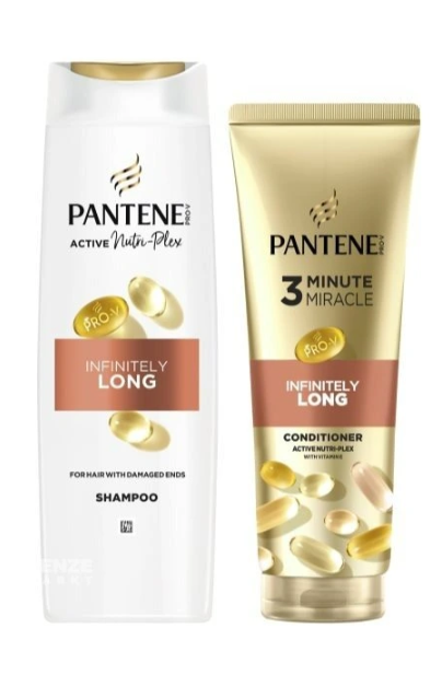 Pantene šampón 400ml + Kondicionér 275ml Infinite Long