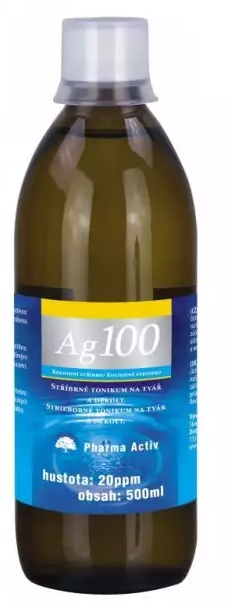 Pharma Activ Koloidné striebro Ag100 500ml 20ppm