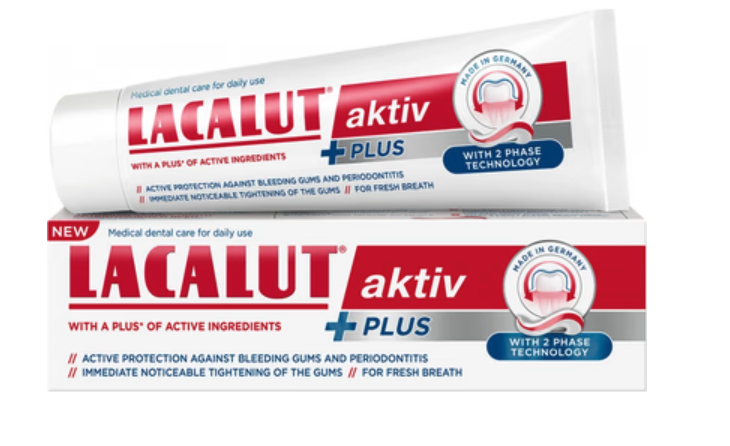 Natur Produkt Lacalut ZP 75ml aktív PLUS
