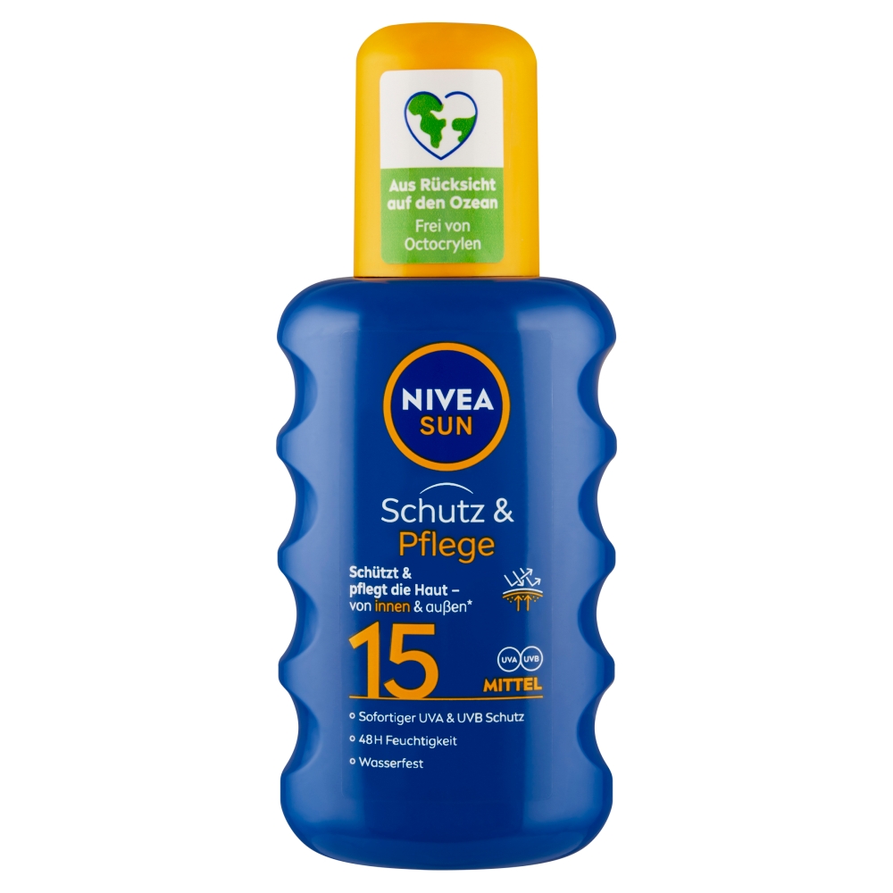 Nivea Sun Protect&Moisture sprej SPF 15