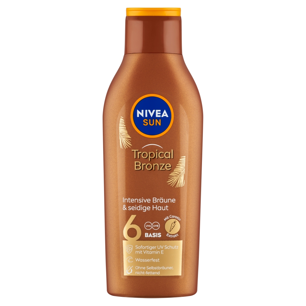 Nivea Sun Tropical Bronze mlieko SPF 6