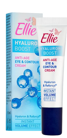 Astrid T.M., a.s. Ellie Hyaluron Boost Omladzujúci krém pre očné okolie a kontúry tváre 15ml