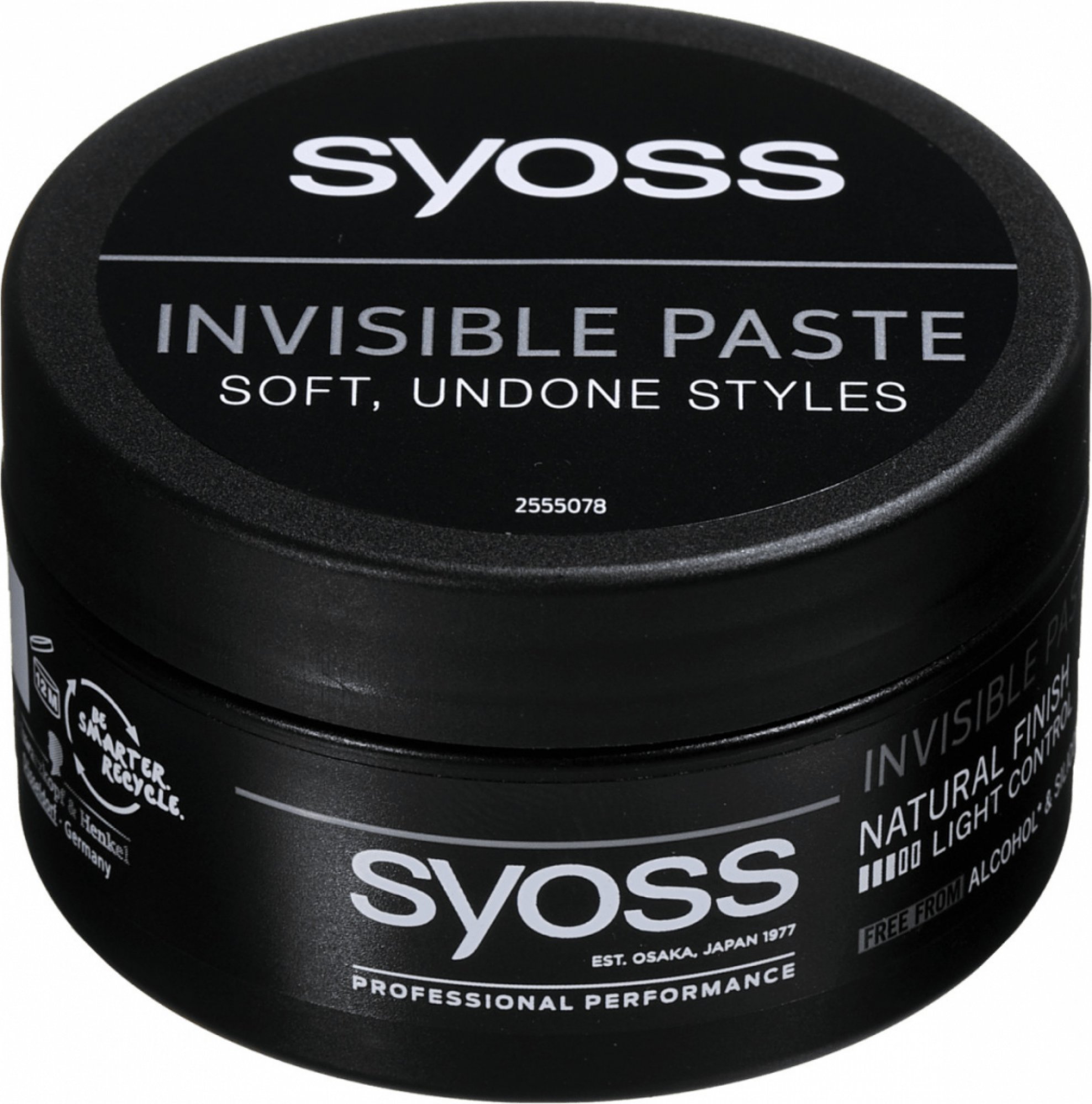Henkel Syoss Invisible Hold Modelling Paste tvarujúca pasta na vlasy 100 ml